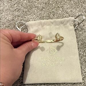 Kendra Scott Gold Textured Bracelet